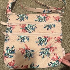 Vera Bradley Floral Quilted Crossbody Bag
